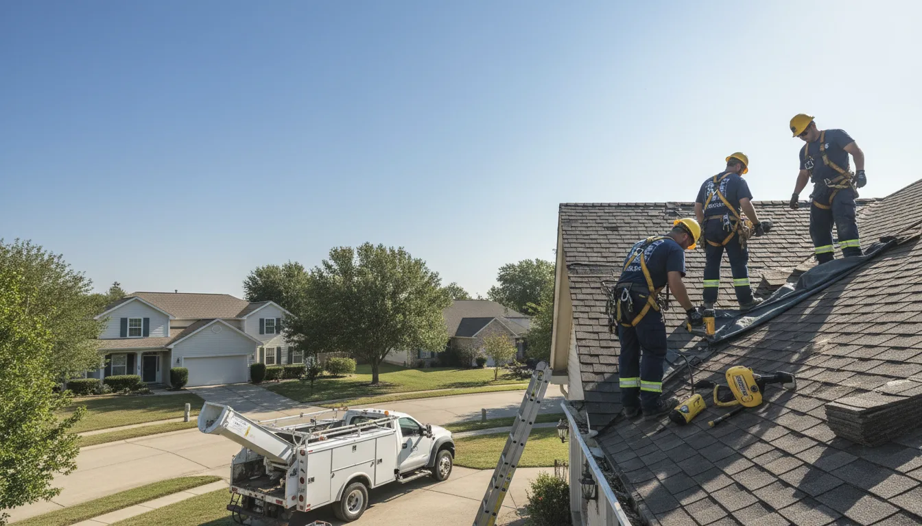 Emergency Roof Repair in Krum, TX near me